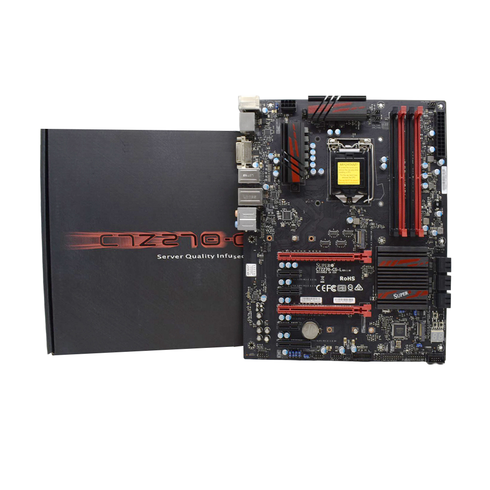 Intel Cpu Core I7 - Supermicro Gloednieuwe C7Z270-CG-L Z270 LGA 1151