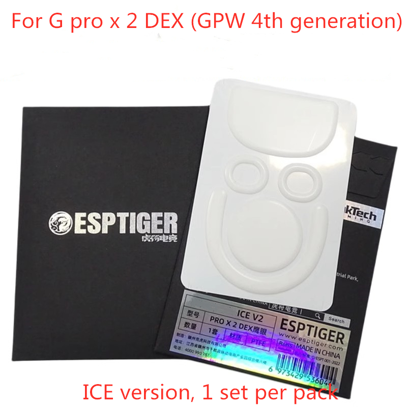 Logitech Mouse G Pro X Superlight - 1 Pack Originele ESPTIGER Muis Skates