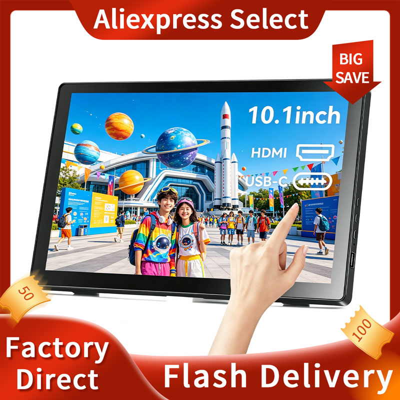 Pc Gaming Optimization - Kleine touchscreen-monitor 10,1 inch IPS touchscreen-display
