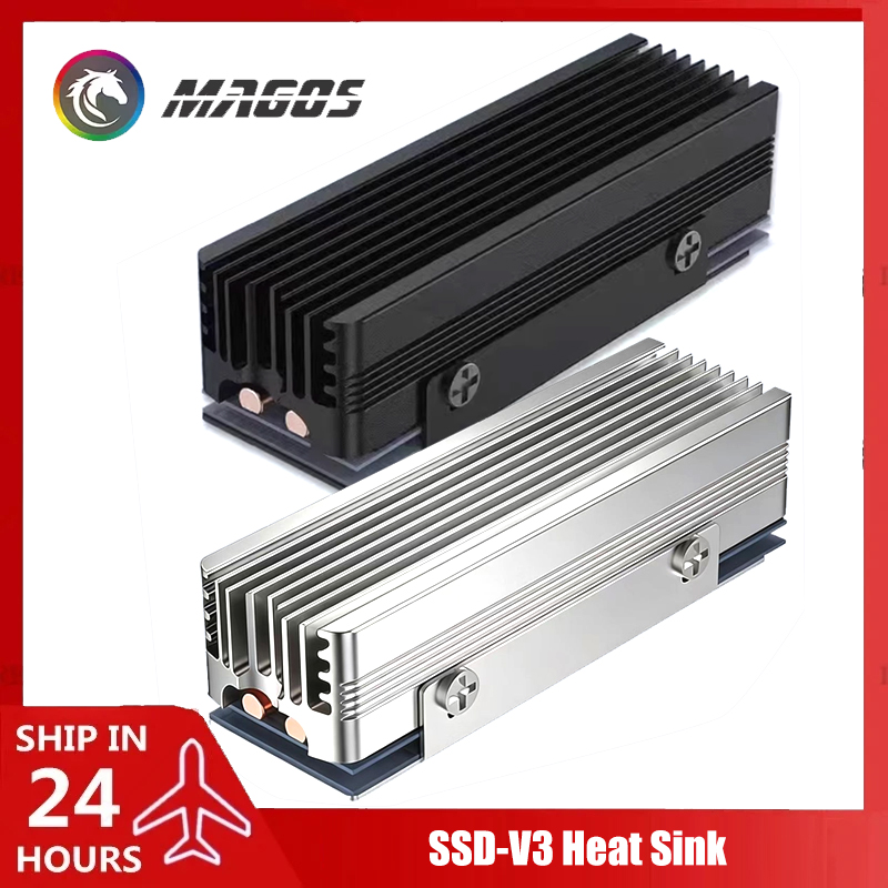 M.2 Ssd Heatsink - SSD-V3 M.2 NVMe 2280 SSD-koellichaam Dubbele