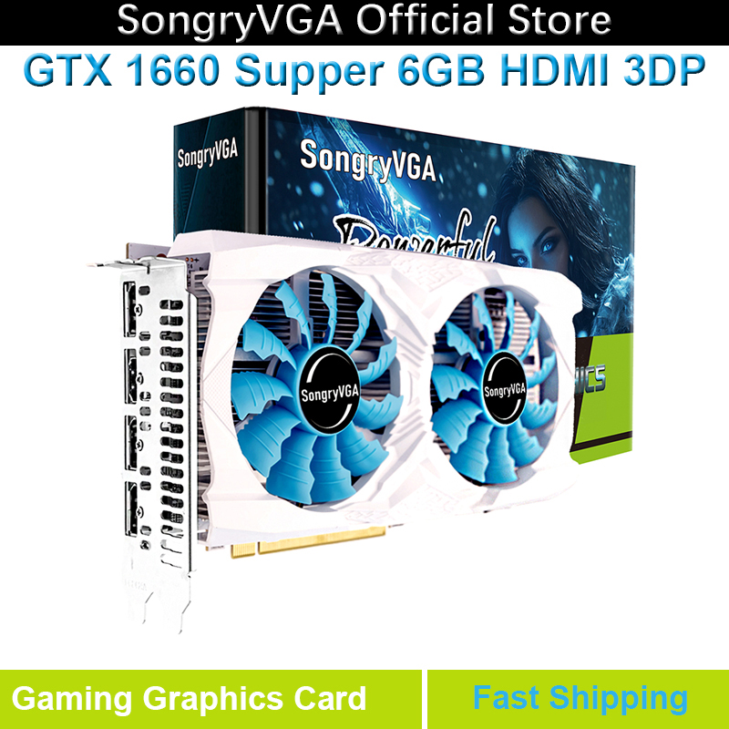 Pc Gaming Gtx 1660 Super - SongryVGA GTX 1660 Super Gaming grafische