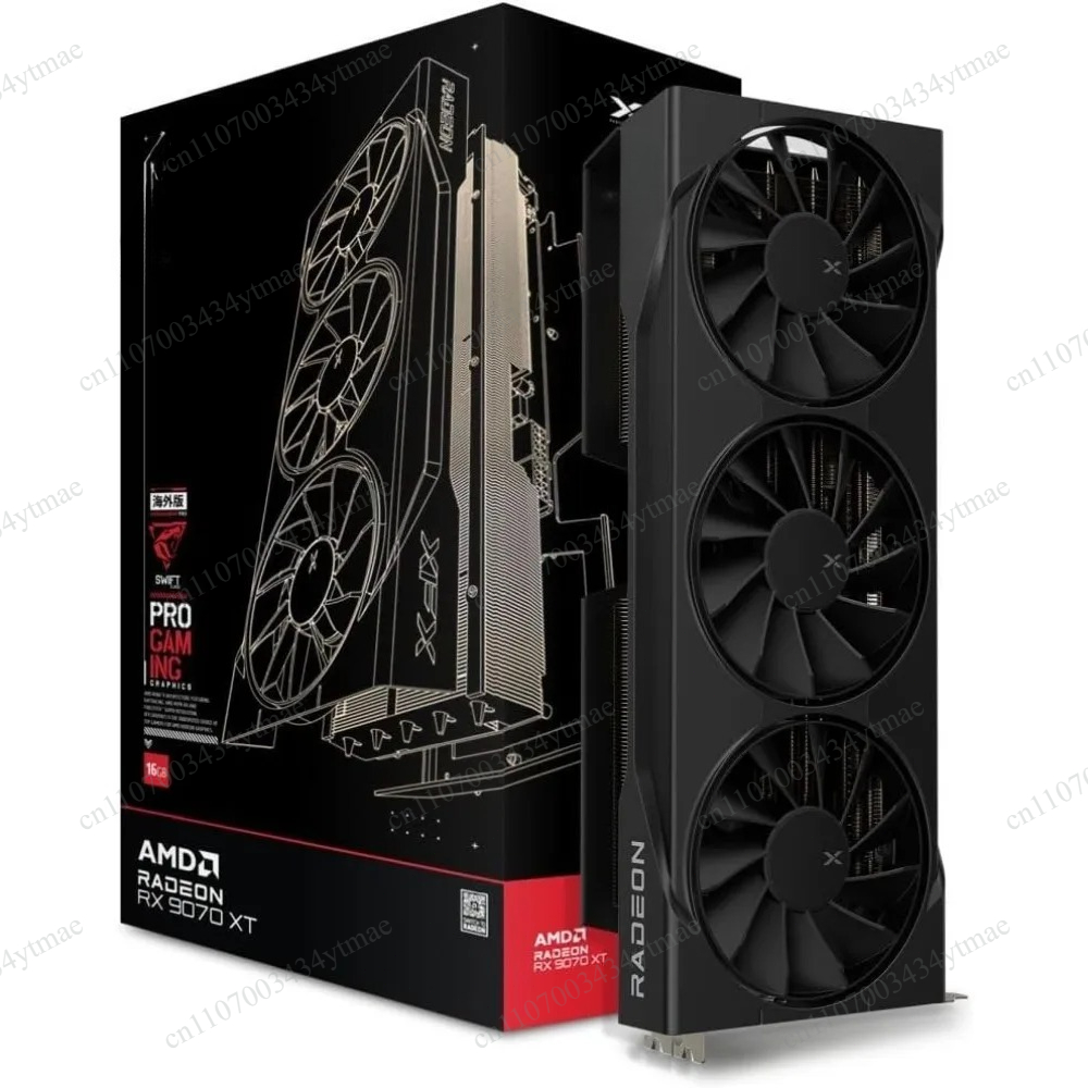 Pc Gaming Video - RX 9070 XT Triple-Fan Gaming Grafische