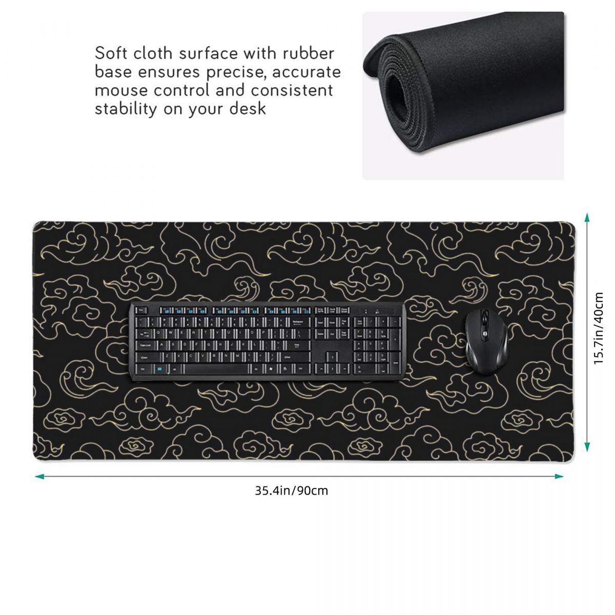 Japanse Cloud Pattern grote mu - Pc Gaming Cloud Free recensie en prijs