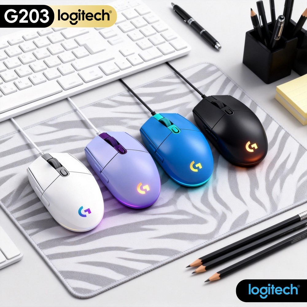 Logitech G203 Bedrade Gamingmu - Pc Gaming Optimization recensie en prijs