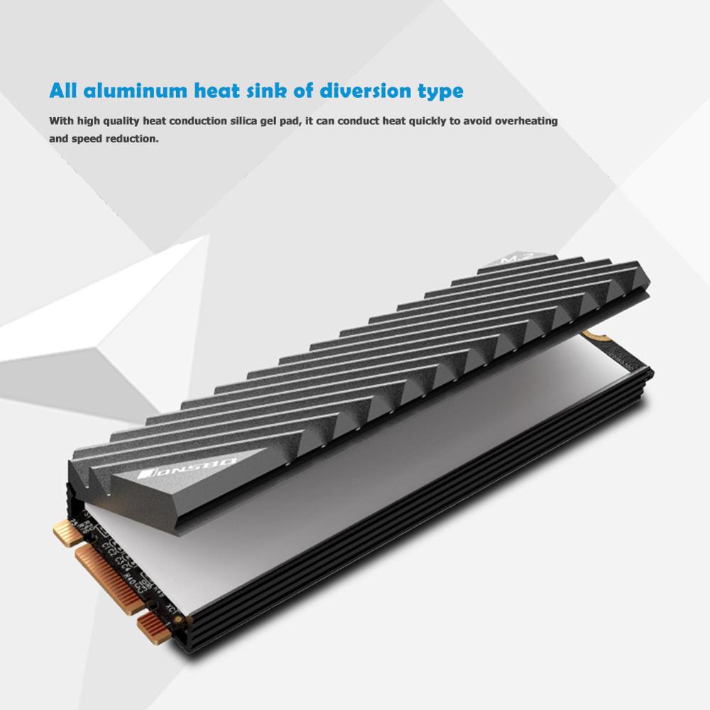 Jonsbo M2 2280 SSD Aluminium K - M.2 Ssd Heatsink recensie en prijs