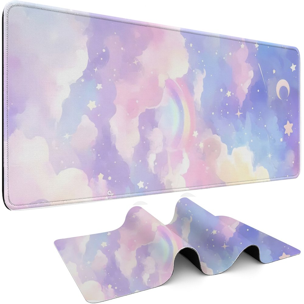 Pastel Rainbow Cloud Stars Ext - Pc Gaming Cloud Free recensie en prijs
