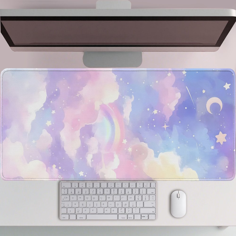 Pastel Rainbow Cloud Stars Ext - Pc Gaming Cloud Free recensie en prijs
