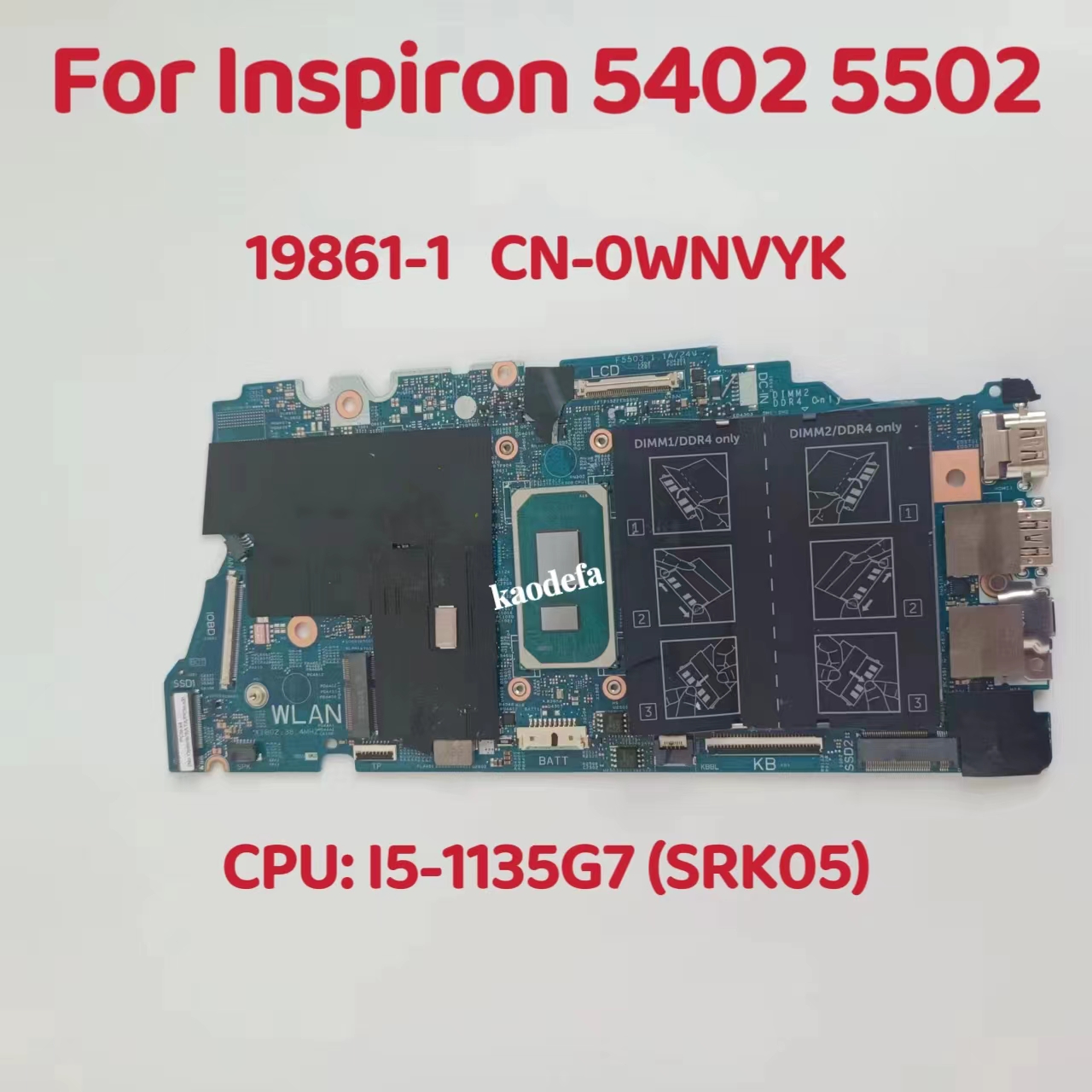 19861-1 Moederbord Voor Dell I - Intel Cpu Core I7 recensie en prijs