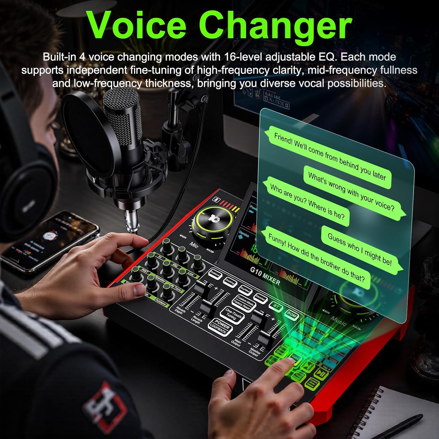 Tenlamp G10 Live streaming aud - Pc Gaming Video recensie en prijs