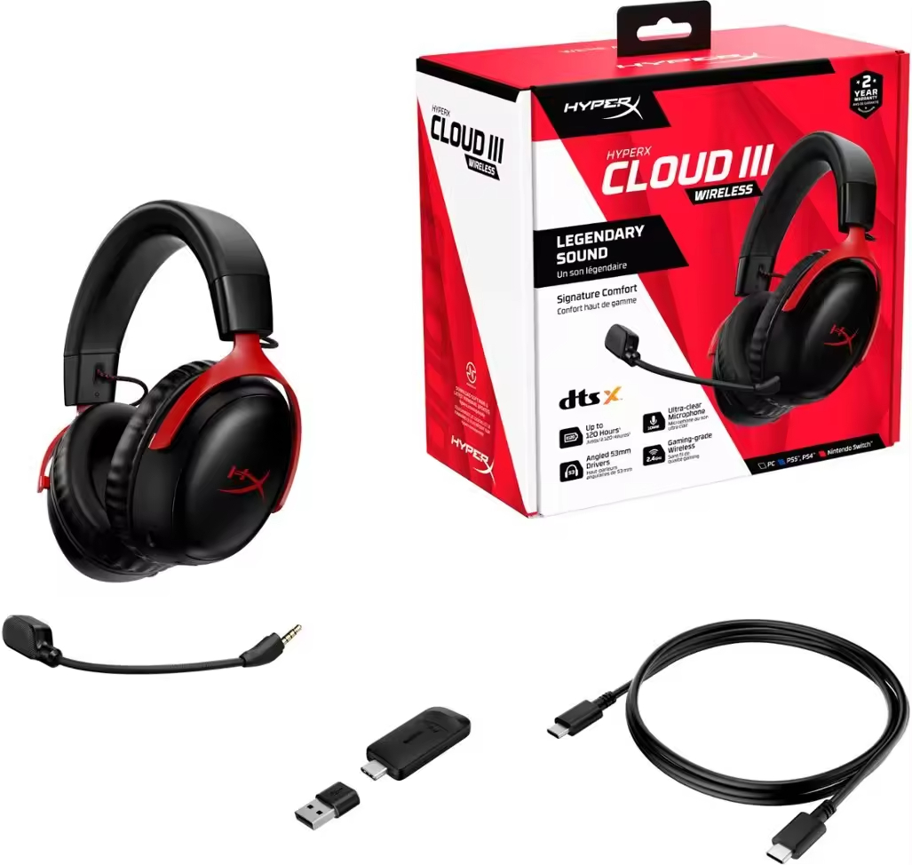 HyperX Cloud 3 77Z46AA 77Z45AA - Pc Gaming Cloud Free recensie en prijs