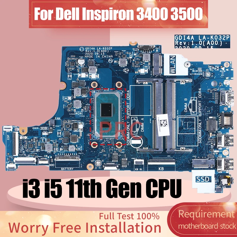 LA-K032P Voor Dell Vostro 3400 - Intel Cpu Core I7 recensie en prijs