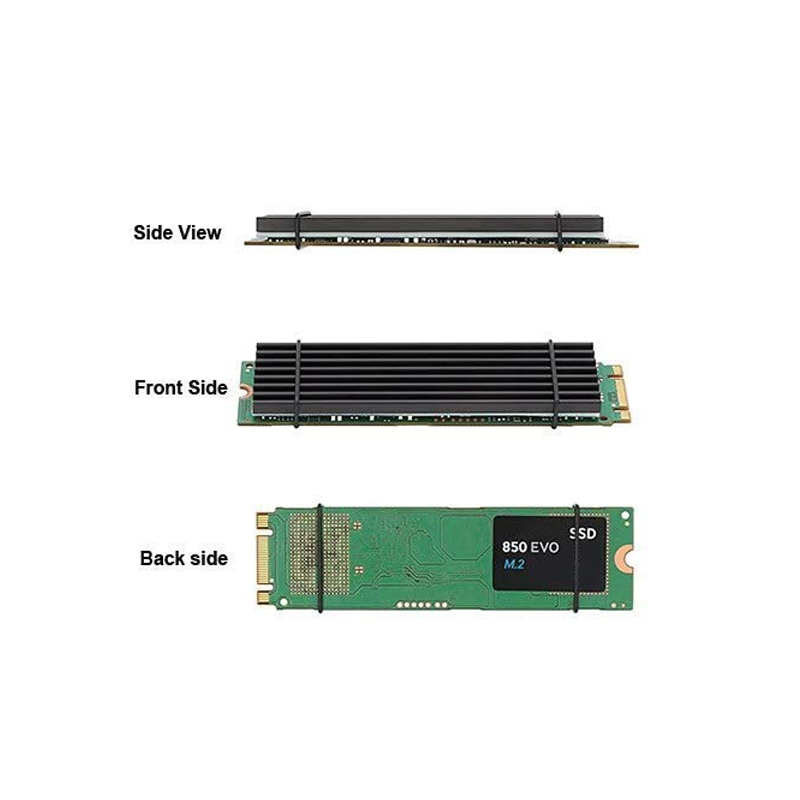 PCIe NVMe M.2 2280 SSD alumini - M.2 Ssd Heatsink recensie en prijs